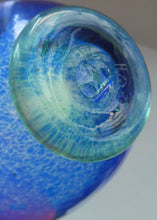 Load image into Gallery viewer, SCANDINAVIAN Art Glass: Large Blue Bowl by Helena Gibson &amp; Two Smaller Ones by Abel Sawe
