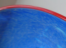 Load image into Gallery viewer, SCANDINAVIAN Art Glass: Large Blue Bowl by Helena Gibson &amp; Two Smaller Ones by Abel Sawe
