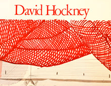 Load image into Gallery viewer, 1980s DAVID HOCKNEY &quot;A Rake&#39;s Progress&quot; Poster for &quot;An Exhibition of Costume Drawings at the Ashmolean Museum&quot;
