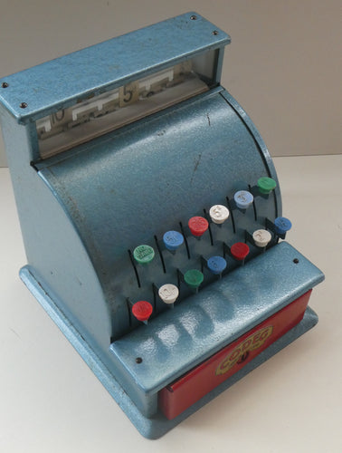 Vintage CODEG 1950s Toy Shop Till or Cash Register