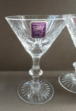 Load image into Gallery viewer, Pair of Edinburgh Crystal Small Cocktail or Sherbet Glasses
