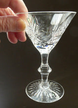 Load image into Gallery viewer, Pair of Edinburgh Crystal Small Cocktail or Sherbet Glasses
