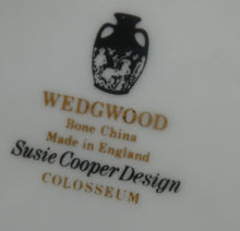 Load image into Gallery viewer, Stylish 1970s SUSIE COOPER for WEDGWOOD. Complete Bone China Coffee Set. COLOSSEUM Pattern
