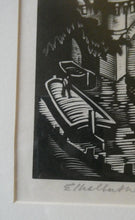 Load image into Gallery viewer, Ethelbert White (1891-1972). Wood Engraving of the Pont Neuf, Paris (c 1925). Signed in Pencil
