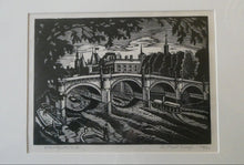 Load image into Gallery viewer, Ethelbert White (1891-1972). Wood Engraving of the Pont Neuf, Paris (c 1925). Signed in Pencil
