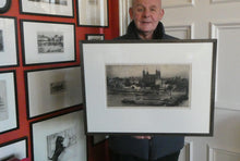 Load image into Gallery viewer, MORTIMER MENPES (1855 - 1938) The Tower of London (1900). Etching and Drypoint. Pencil Signed
