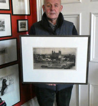 Load image into Gallery viewer, MORTIMER MENPES (1855 - 1938) The Tower of London (1900). Etching and Drypoint. Pencil Signed
