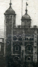 Load image into Gallery viewer, MORTIMER MENPES (1855 - 1938) The Tower of London (1900). Etching and Drypoint. Pencil Signed
