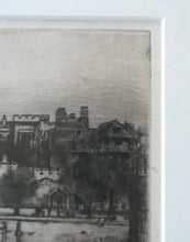 Load image into Gallery viewer, MORTIMER MENPES (1855 - 1938) The Tower of London (1900). Etching and Drypoint. Pencil Signed
