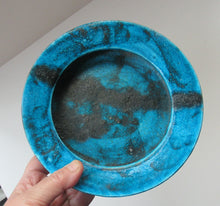 Load image into Gallery viewer, Vintage Bruno Gambone Blue Glaze Stoneware Bowl Signed
