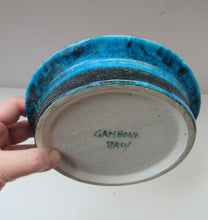 Load image into Gallery viewer, Vintage Bruno Gambone Blue Glaze Stoneware Bowl Signed
