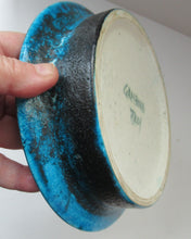 Load image into Gallery viewer, Vintage Bruno Gambone Blue Glaze Stoneware Bowl Signed
