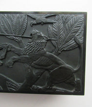 Load image into Gallery viewer, 1930s Art Deco Elo Ware Cigar Box. Persian Warrior on Horseback
