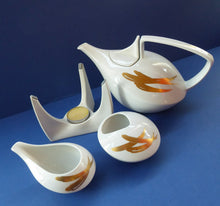 Load image into Gallery viewer, Friesland Porcelain Teaset. Golden Dream Decoration
