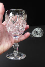 Load image into Gallery viewer, Pair of Vintage 1980s EDINBURGH CRYSTAL Glasses. Iona Pattern. Height: 5 1/4 inches
