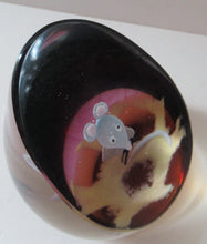 Load image into Gallery viewer, Early Caithness Glass Paperweight Little Mouse
