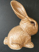 Load image into Gallery viewer, Rare 1930s Cotton Wool Tail Sylvac Rabbit Dark Beige 1026
