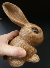 Load image into Gallery viewer, Rare 1930s Cotton Wool Tail Sylvac Rabbit Dark Beige 1026
