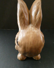 Load image into Gallery viewer, Rare 1930s Cotton Wool Tail Sylvac Rabbit Dark Beige 1026
