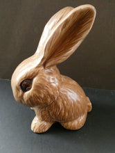 Load image into Gallery viewer, Rare 1930s Cotton Wool Tail Sylvac Rabbit Dark Beige 1026
