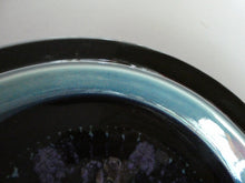 Load image into Gallery viewer, 1960s Scandinavian Arabia Pottery Platter Blue Fructus Apple Design
