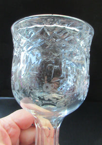 Vintage Wine Glasses Queen by Rogaska Crystal - Set of 4