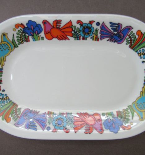 Vintage Villeroy & Boch Acapulco Oval Serving Dish