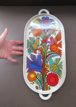 Load image into Gallery viewer, Vintage Acapulco VILLEROY &amp; BOCH. Huge Oval Serving Dish / Platter with Handles
