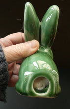 Load image into Gallery viewer, 1930s Denby Green Cottonwool Tail Rabbit
