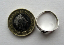 Load image into Gallery viewer, Hallmarked Scottish Silver Small Size N Buckle Ring
