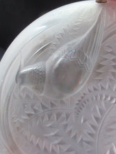 Load image into Gallery viewer, Art Deco Shade. P D&#39;avesn France Signed Glass Plaffonier with Bird Decoration
