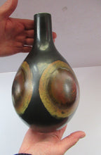 Load image into Gallery viewer, 1970s Czech / Polish /Hungarian Bottle Vase Vintage Pottery
