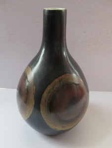 1970s Czech / Polish /Hungarian Bottle Vase Vintage Pottery