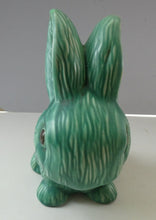 Load image into Gallery viewer, Vintage 1930s Flaxman Wade Heath Green Rabbit 7 1/2 inches
