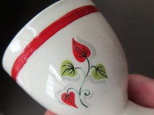 Vintage Garden Design 1950s Crown Ducal Arizona  Egg Cup