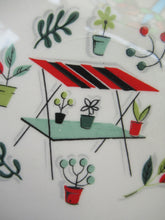 Load image into Gallery viewer, 1950s Atomic Garden Design. Crown Ducal Arizona Pattern  Pair of Side Plates
