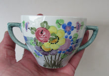 Load image into Gallery viewer, 1920s Mak Merry Lidded Pot with Art Nouveau Flowers
