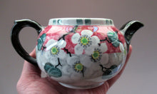 Load image into Gallery viewer, 1920s Scottish Art Pottery Makmerry Mak Merry Prunus Teapot
