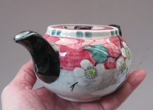 1920s Scottish Art Pottery Makmerry Mak Merry Prunus Teapot