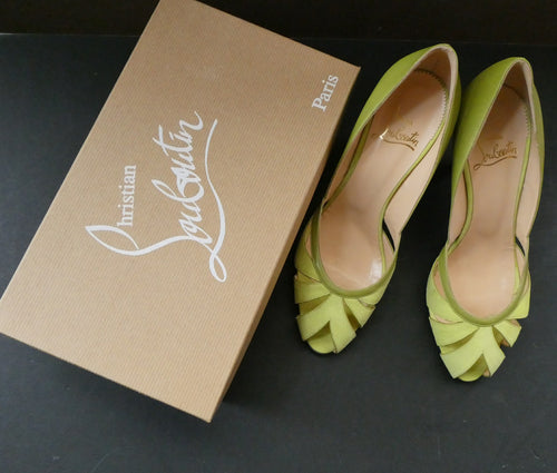 Pre-Loved Louboutin Shoes UK Size 5 1/2 Original Box. As New