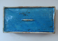 Load image into Gallery viewer, Rare Aldo Londi Bitossi Rimini Blue Pesce or Fish Dish 1960s
