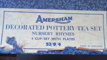 Load image into Gallery viewer, Vintage 1950s AMERSHAM Child&#39;s Nursery Tea Set. Four Place Settings
