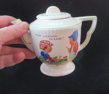 Load image into Gallery viewer, Vintage 1950s AMERSHAM Child&#39;s Nursery Tea Set. Four Place Settings
