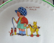 Load image into Gallery viewer, Vintage 1950s AMERSHAM Child&#39;s Nursery Tea Set. Four Place Settings
