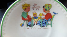 Load image into Gallery viewer, Vintage 1950s AMERSHAM Child&#39;s Nursery Tea Set. Four Place Settings
