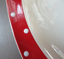 Load image into Gallery viewer, 1950s Midwinter Red Domino Midwinter Serving Platter or Plate
