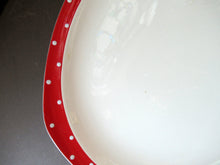 Load image into Gallery viewer, 1950s Midwinter Red Domino Midwinter Serving Platter or Plate
