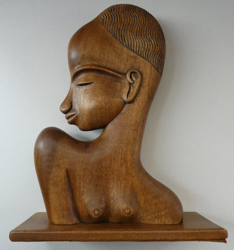 African Native Art Deco Sculpture by possibly Karl Hagenauer