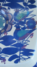 Load image into Gallery viewer, Royal Copenhagen Faience Bowl by Kari Christensen Birds and Flowers
