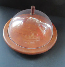 Load image into Gallery viewer, 1960s Danish Digmed Lazy Susan Cheese Dome or Cake Plate
